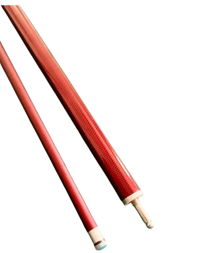 Taco BILHAR SINUCA Fibra Buffalo Importado Bipartido Vinho