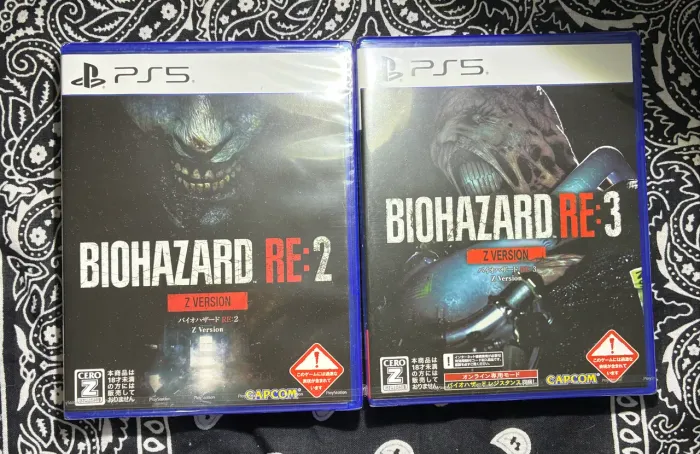 Resident Evil 2 e 3, Biohazard 2 e 3 ps4/ps5