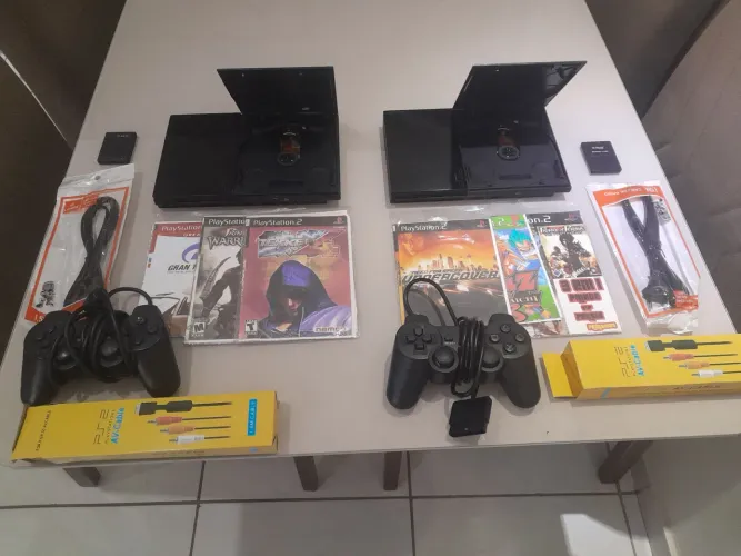 2 ps2 funcionando desbloqueado leitor funcionando