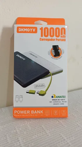Carregador Portátil 10.000mAh NOVO!!