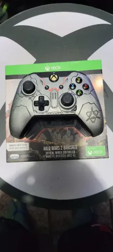 Controle xbox halo war edition raridade