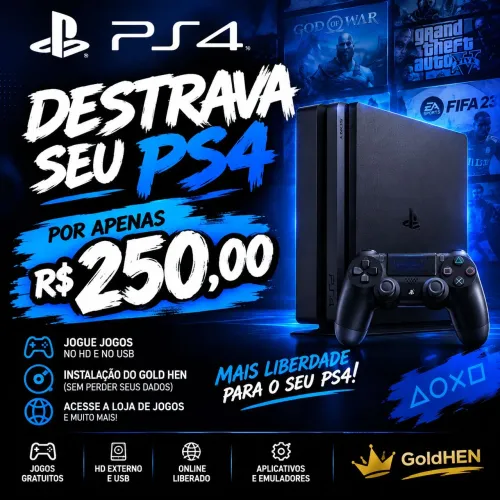DESTRAVA SEU PS4