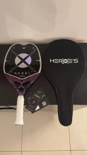 Raquete Beach Tennis Heroes Rebel 2026 C/capa, Nfc