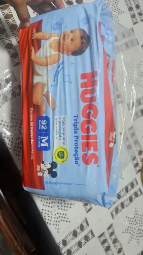 Fraudas Huggies tripla proteção