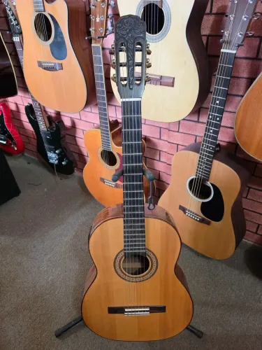 Violão Giannini nylon elétrico tampo sólido ANALISO TROCAS