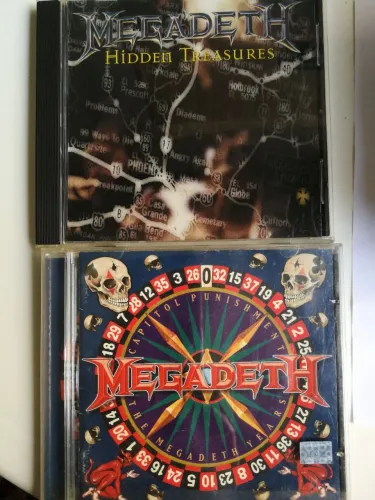 Cds Megadeth nacionais