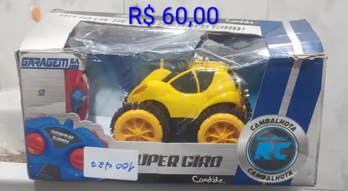 Carrinho controle remoto