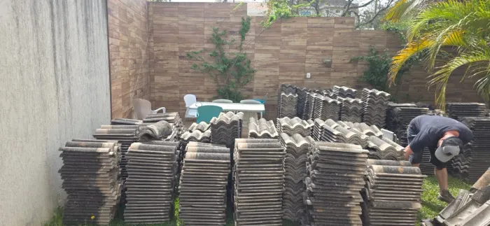 Telhas de concreto 