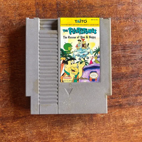 Flintstones NES nintendinho 72 pinos