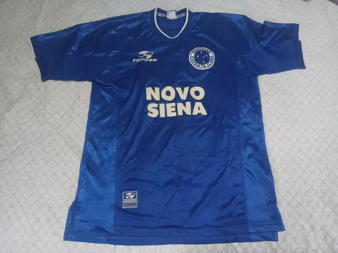 Camisa Cruzeiro 2000/2001 Topper JOGO #17 Novo Siena - Raridade, LEIA O ANÚNCIO 