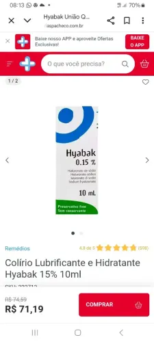 Colirios Hyaback