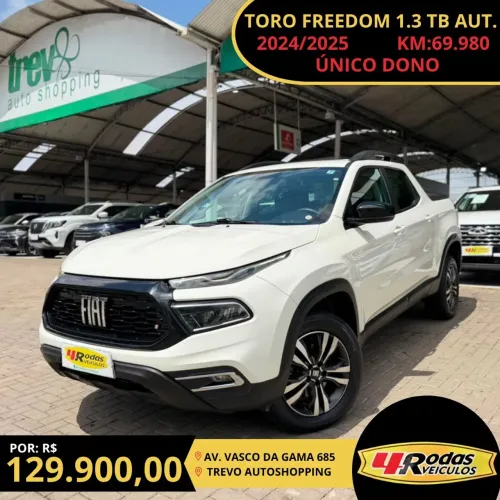 Fiat Toro Freedom 1.3 T270 4X2 Flex AUT 2025