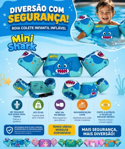Boia colete infantil
