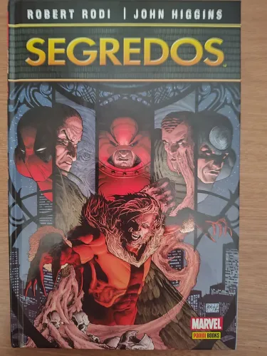 Marvel editora Panini books Segredos Capa Dura de 124 páginas excelente estado