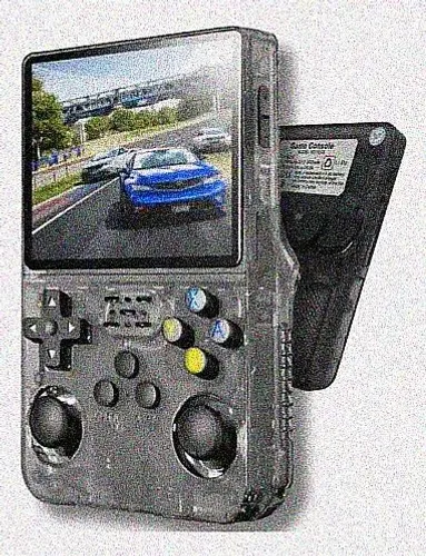 Console Portátil Retro R36S - Tela IPS para Jogos Clássicos Novo