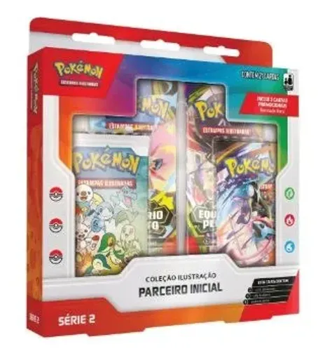 Pokémon Parceiro Inicial - Serie 02