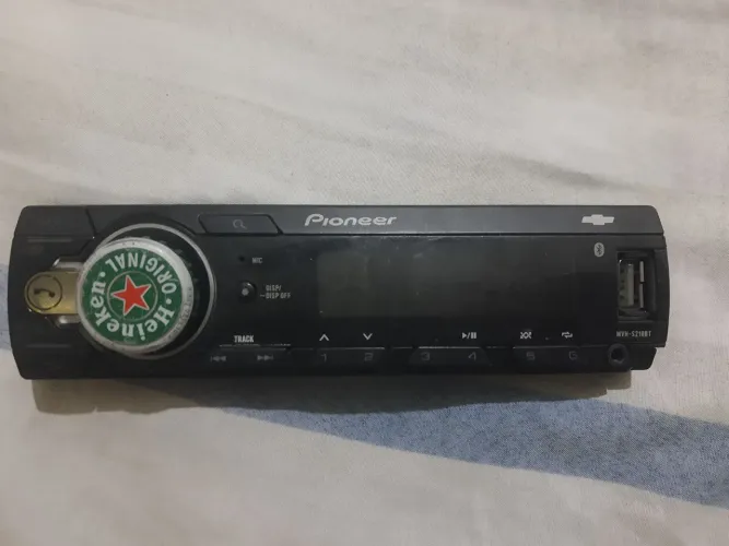 Frente do som aparelho da pioneer 