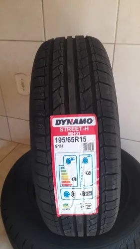 Pneus 195/65R15 Dinamo Street - Novos 400,00 o par.