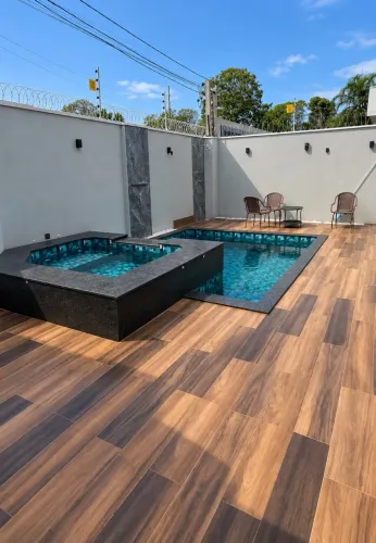 Alugo Casa mobiliada com piscina 3 suítes na 505 Sul - Palmas