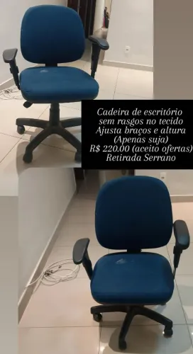Violão 200.00 Cadeira de escritório 150.00