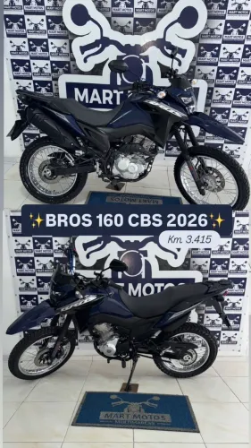 2026 - BROS 160 CBS ESTADO DE ZERO