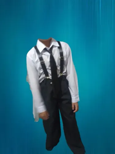 Conjunto Social Infantil com Suspensório