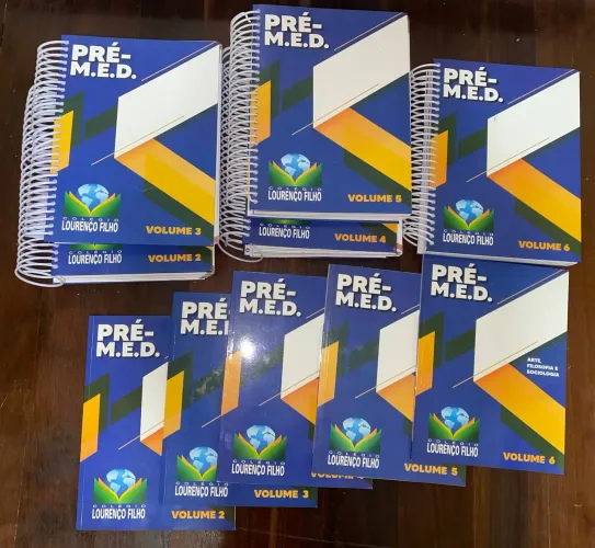 Livros pré vestibular master