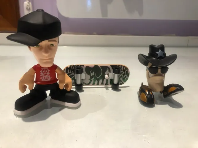 Tech Deck Pros Chris Troy  e Dude cowboy