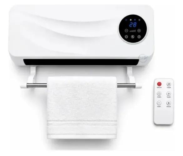 Aquecedor De Parede Split Ceramico 220v-2000w C/Controle