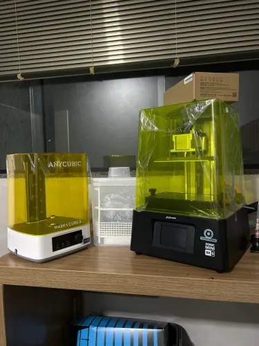 Impressora 3d sonic mini 8ks + wash cure 3