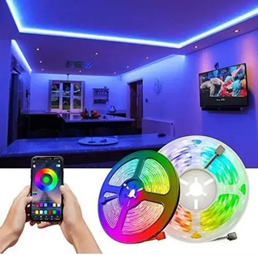 FITA DE LED 10 METROS RGB 5050 - OFERTAS