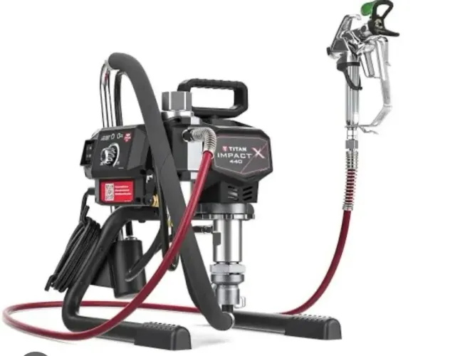Maquina de pintura Titan impact x 440. A top nos Eua.