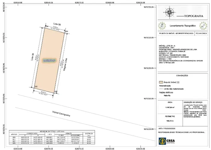 TROCO OU VENDO - Terreno de 2.000m² em condomínio fechado - BR 174 Km 07
