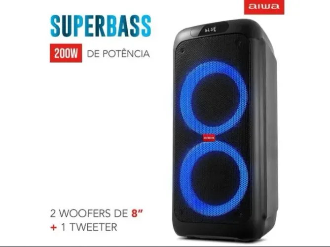 Vendo uma caixa de som party box da Aiwa 