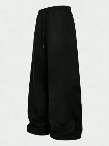 Calça moletom estilo bag da SHEIN 