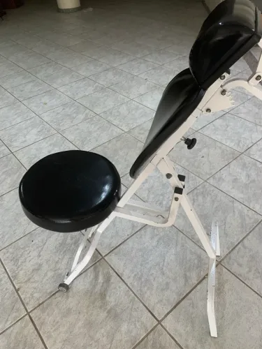 Cadeira de maquiagem portátil 