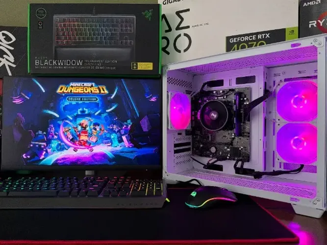 PC-Gamer Ryzen 5-5600G A520M 8gb DDR4 SSD-480gb AMD Vega Integrado