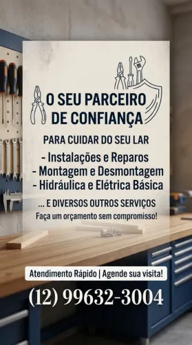 Serviços gerais | Montagem de móveis