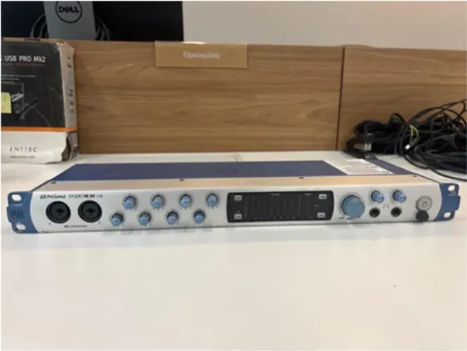 Interface de gravação PreSonus Studio 1824 18 entradas 24 bits (USADO)