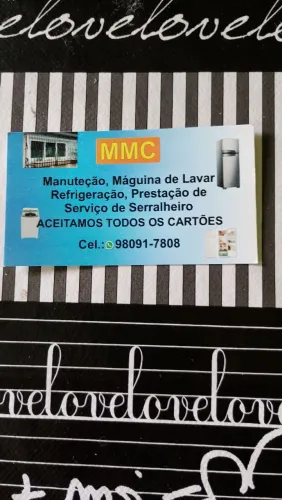 Trabalho com conserto de máquina de lavar no