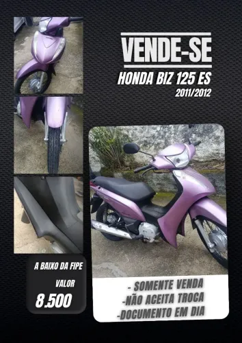 Vende-se Honda Biz 125es