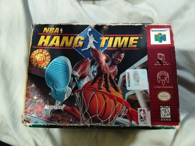 NBA reggae time com caixa alguns manuais tudo original