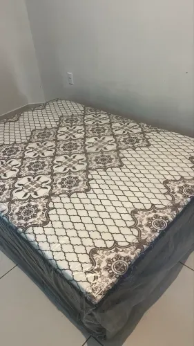Cama Box Casal + Conjulgada | Nova - Direto de Fábrica