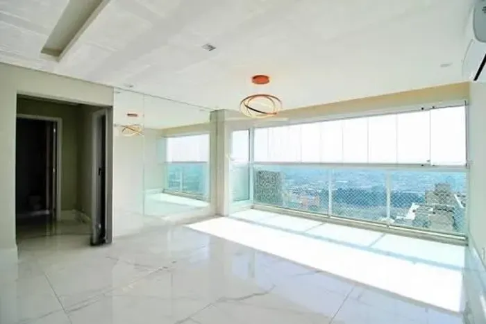 Apartamento mobiliado para locação com 180m² de área útil, sendo 3 suítes, 4 banheiros e 4