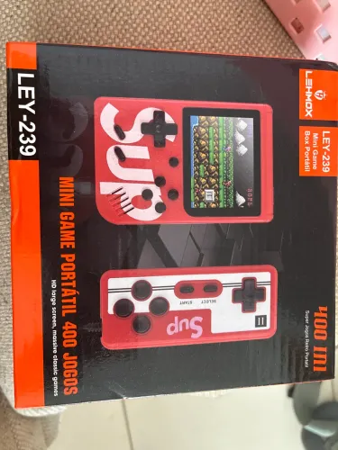 Nostalgia Mini Game Portátil 400 Jogos