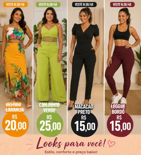 Roupas semi-novas