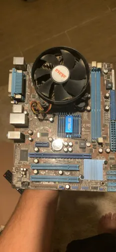 Placa mãe e processador
