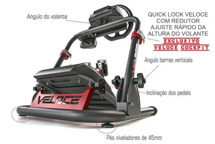 VELOCE V3 SIMULADOR  VOLANTE G29/ G920/ G923