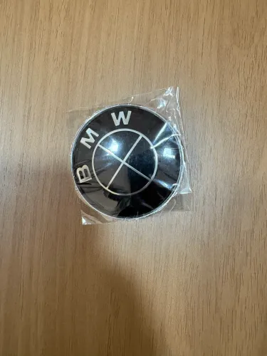 Emblema Capô para BMW Preto