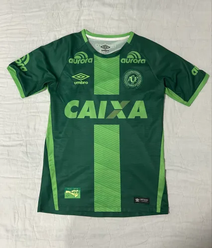 Camisa Chapecoense Home Verde Umbro Sul-americana 2016 Original Tamanho P (Usada)